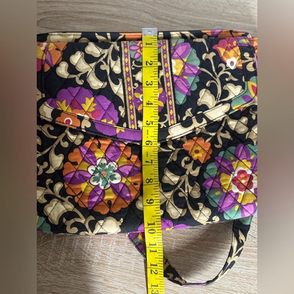 Vera Bradley Med Size Laptop Messenger Crossbody Bag - Picture 12 of 14